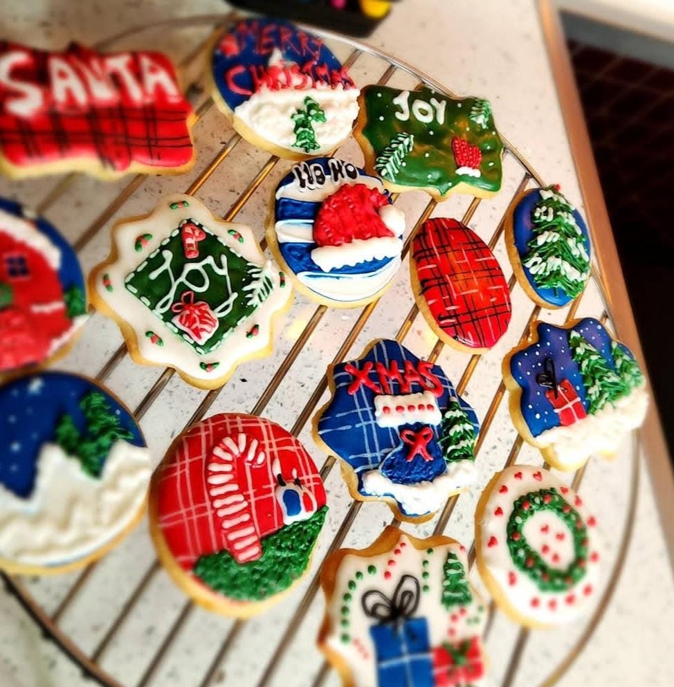 Colourful custom treats